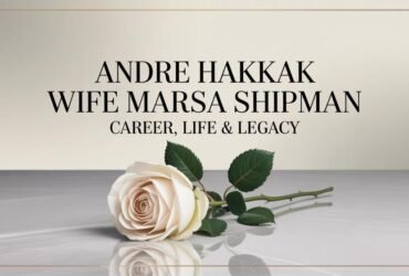Andre Hakkak Wife Marissa Shipman Career, Life & Legacy