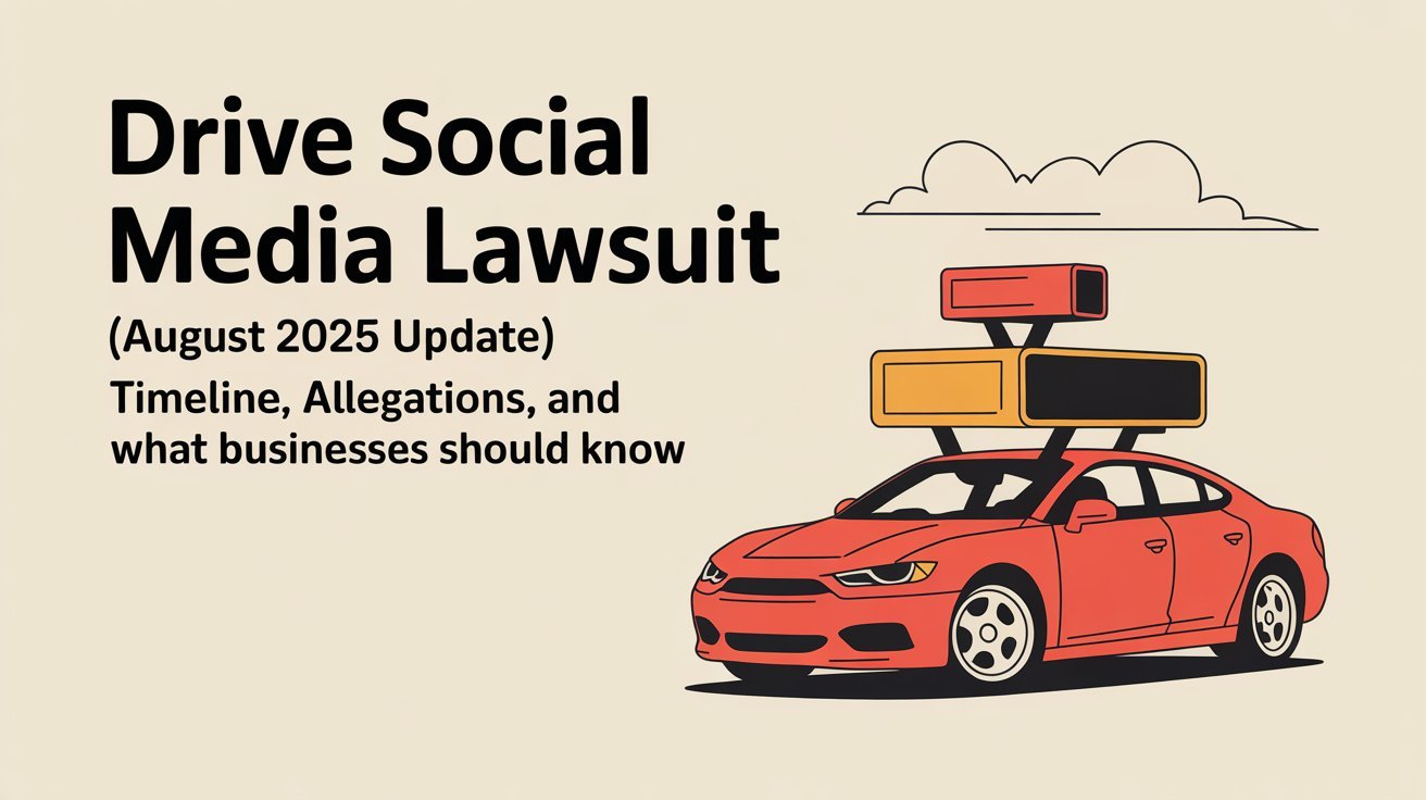 Drive Social Media Lawsuit (August 2025 Update) Timeline, Allegations, and What Businesses Should Know