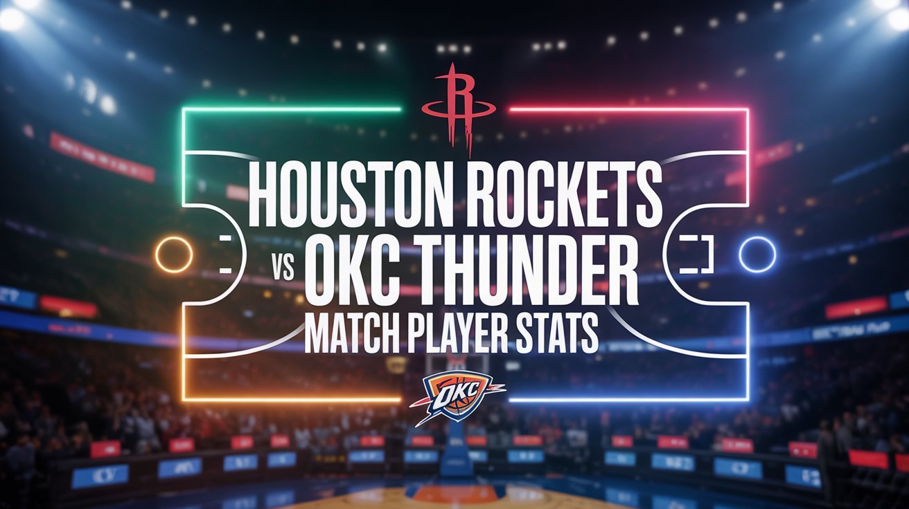 Houston Rockets vs OKC Thunder Match Player Stats